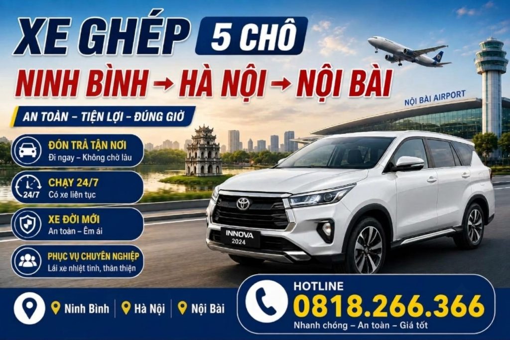 Xe tiện chuyến 5 chỗ
